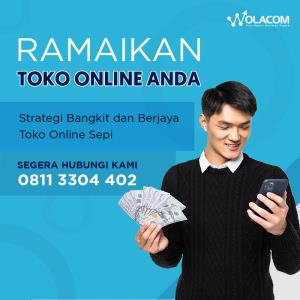 Strategi Bangkit dan Berjaya Toko Marketplace Sepi bersama Wolacom