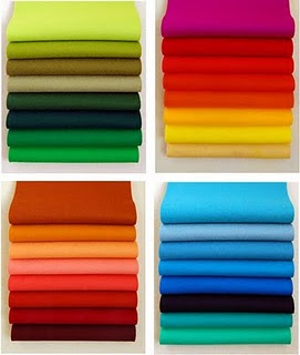 2.	Kain Felt atau kain Flanel. 