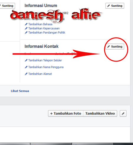 3. Menampilkan Informasi Kontak