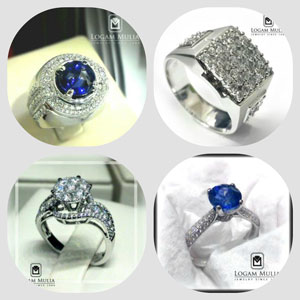 Cincin Berlian Wanita dan Cincin Berlian Pria Koleksi Toko Berlian Logam Mulia.