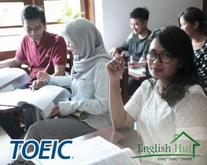 Persiapan Tes Toefl dan Tes Toeic di English Hut.