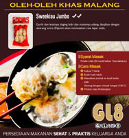 Frozen Food Andalan Restoran GL 8, Sweekiau atau Pangsit Babi Jumbo.