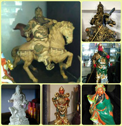 Dapatkan Aneka Patung Dewa Kwan Kong dari Berbagai Bahan