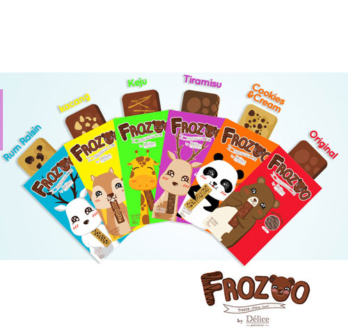 Camilan Frozen Brownies Enak dari Frozoo