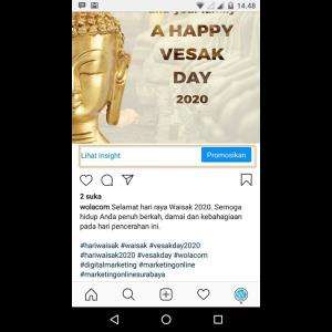 Cara Posting di Social Media Facebook, Instagram - Online Marketing Guidance