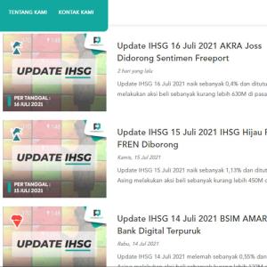 Update IHSG Terkini dari Ahlinya